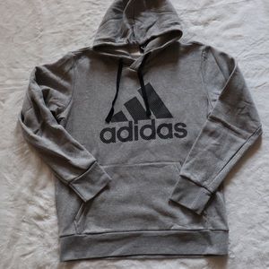 Men’s Adidas pullover hooded sweater size large